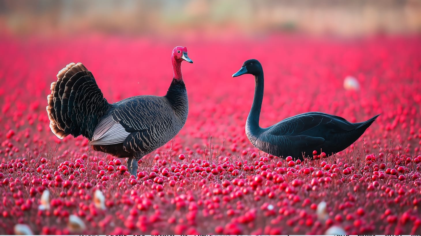 Black Swans & Cranberry Sauce: A Thanksgiving Tale